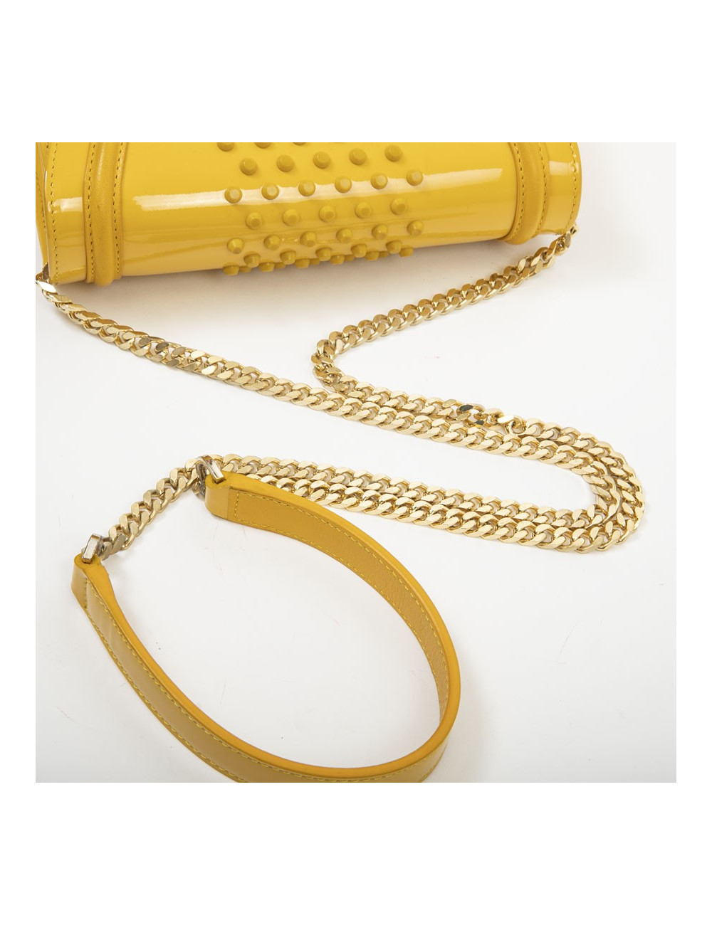 Sac YLIANA YEPEZ cuir jaune