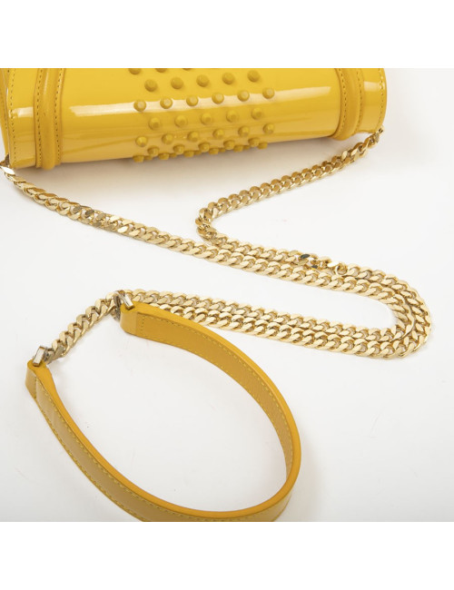 Sac YLIANA YEPEZ cuir jaune