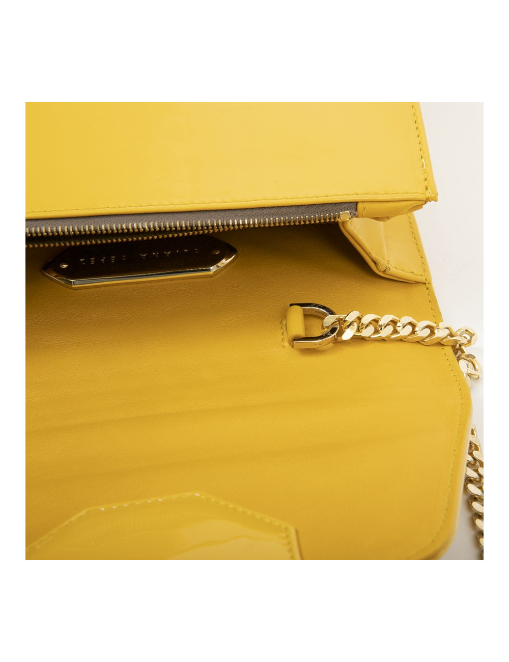 Sac YLIANA YEPEZ cuir jaune