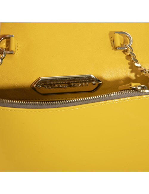 Sac YLIANA YEPEZ cuir jaune