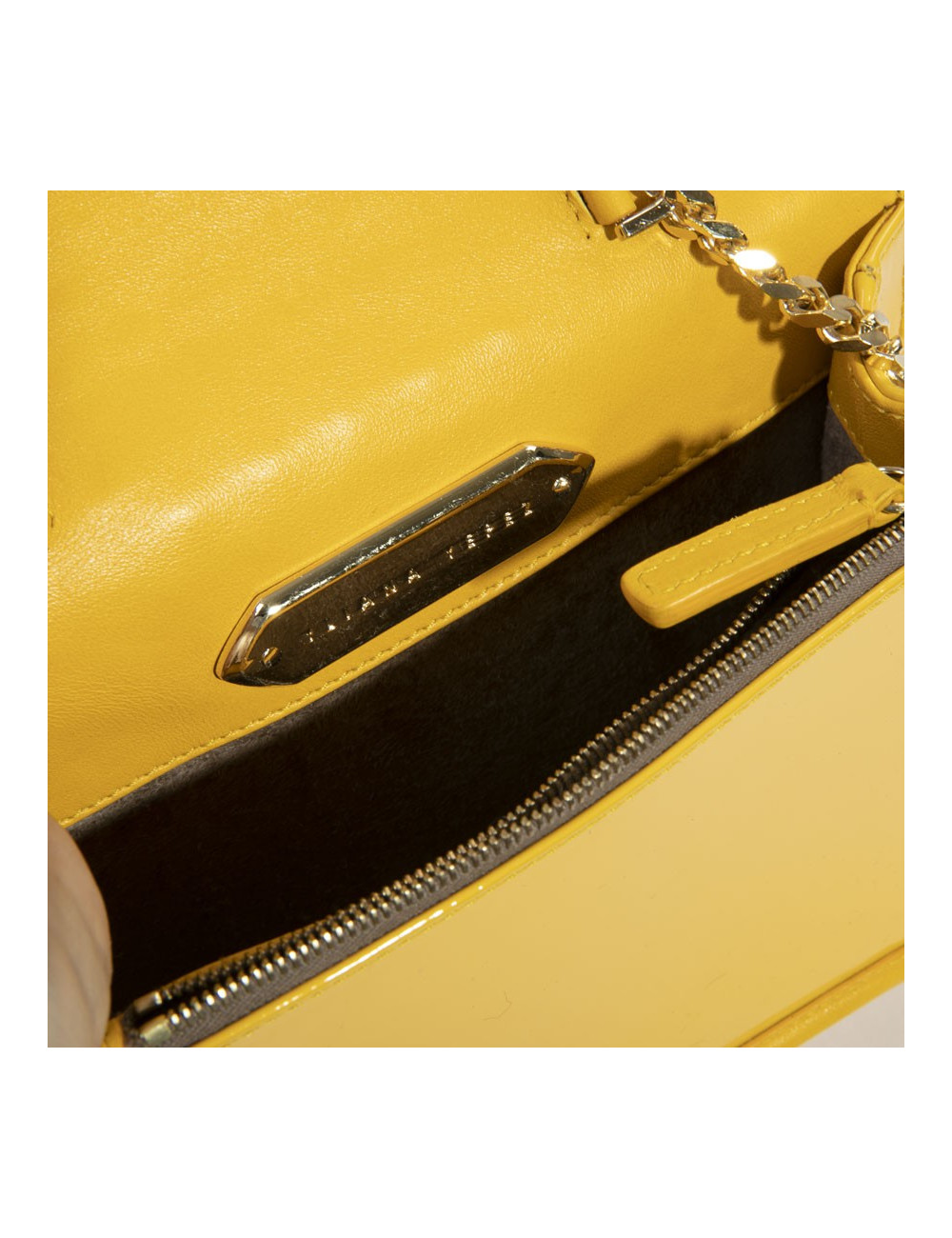 Sac YLIANA YEPEZ cuir jaune