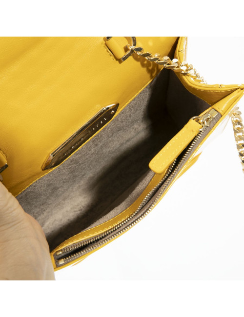 Sac YLIANA YEPEZ cuir jaune