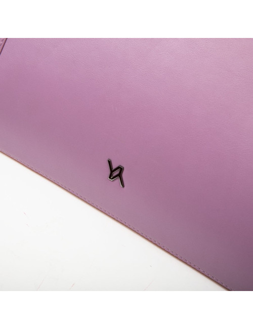 Pochette YLIANA YEPEZ cuir bicolore