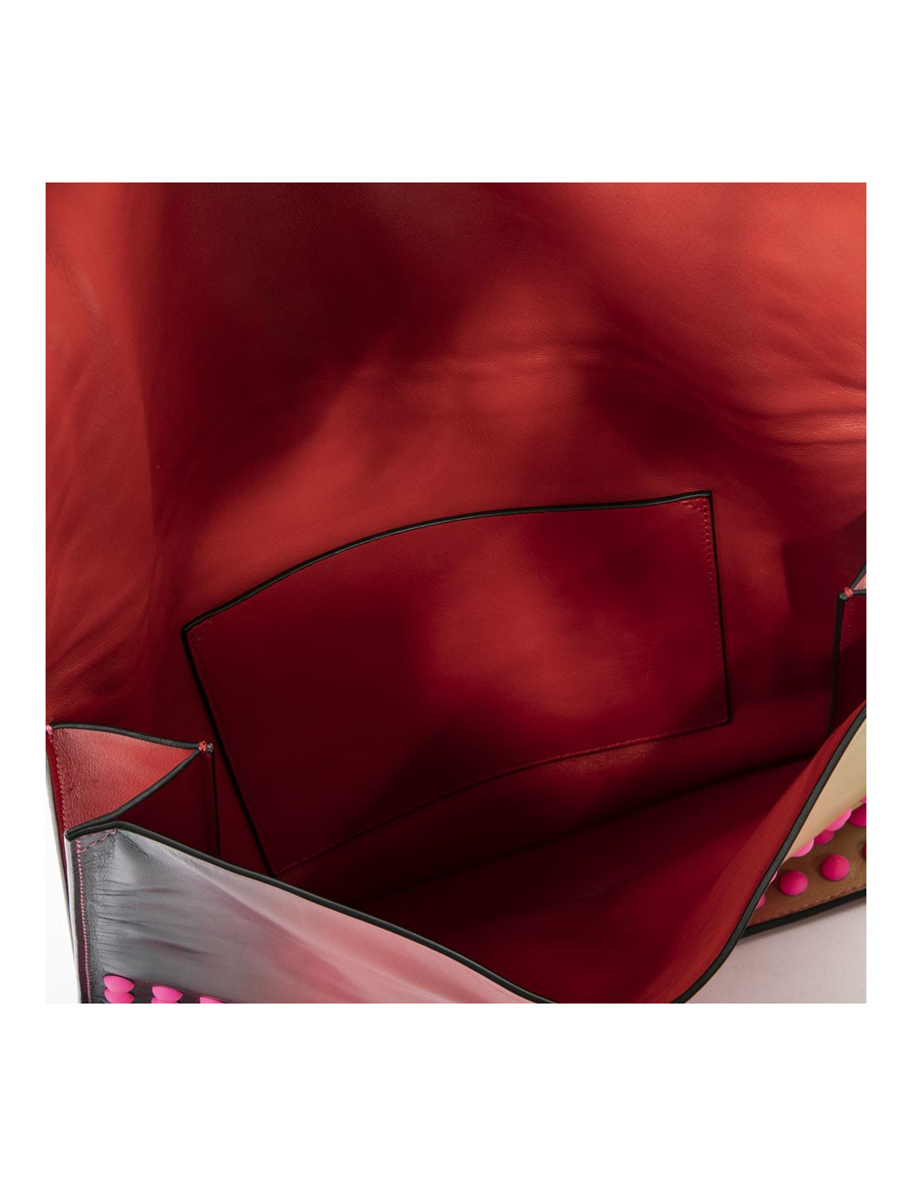 Pochette PROENZA SCHOULER en PVC dégradé de couleurs