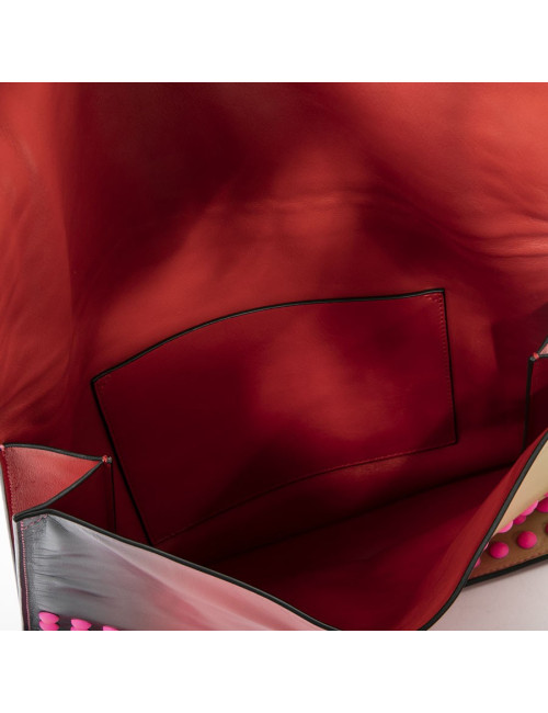 Pochette PROENZA SCHOULER en PVC dégradé de couleurs