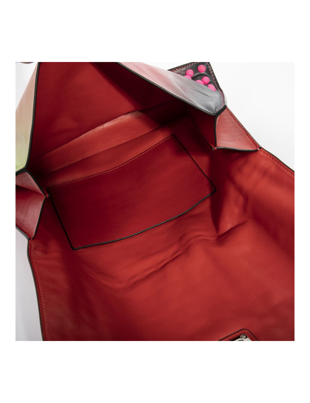 Pochette PROENZA SCHOULER en PVC dégradé de couleurs