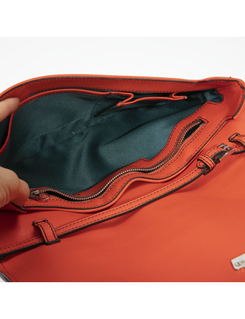 Sac YLIANA YEPEZ cuir et veau velours Toucans