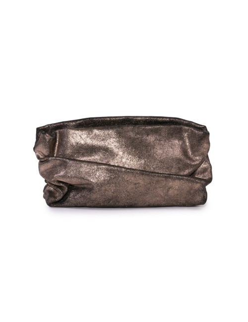 MARTIN MARGIELA golden brown clutch