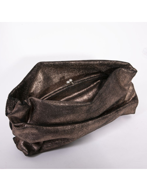 MARTIN MARGIELA golden brown clutch