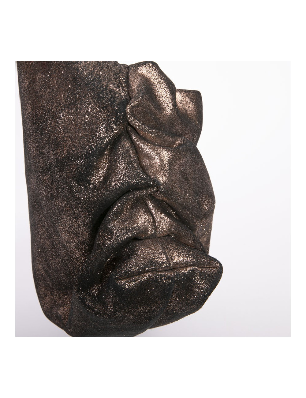 MARTIN MARGIELA golden brown clutch