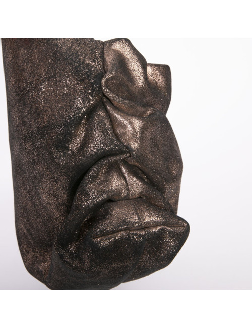 MARTIN MARGIELA golden brown clutch