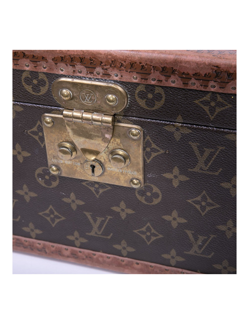 Vanity case LOUIS VUITTON vintage Monogram voyage