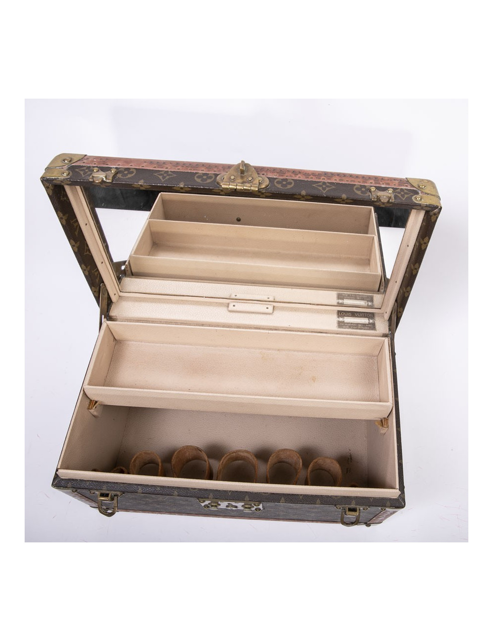 Boite  LOUIS VUITTON vintage monogram