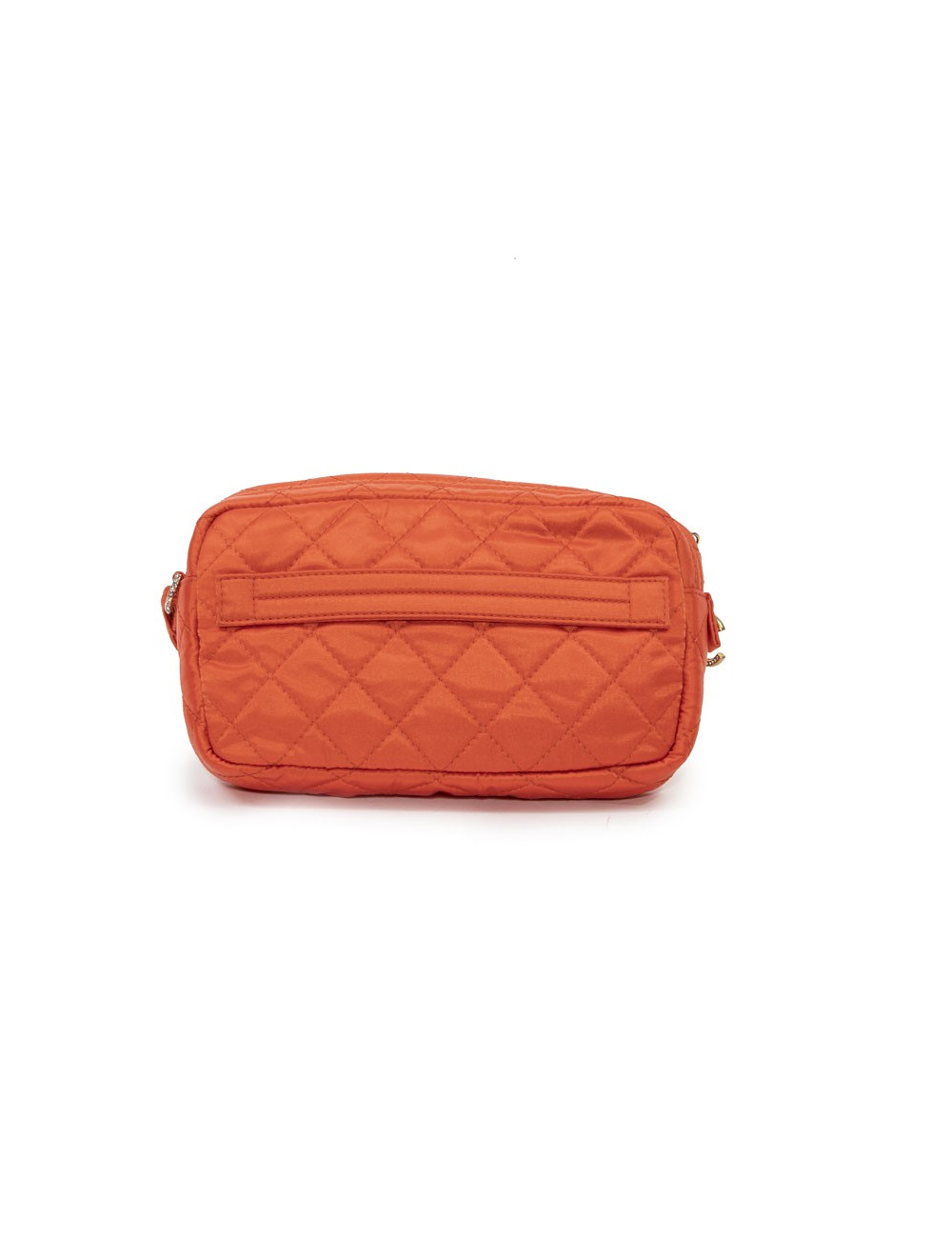 Pochette CHANEL toile parachute orange