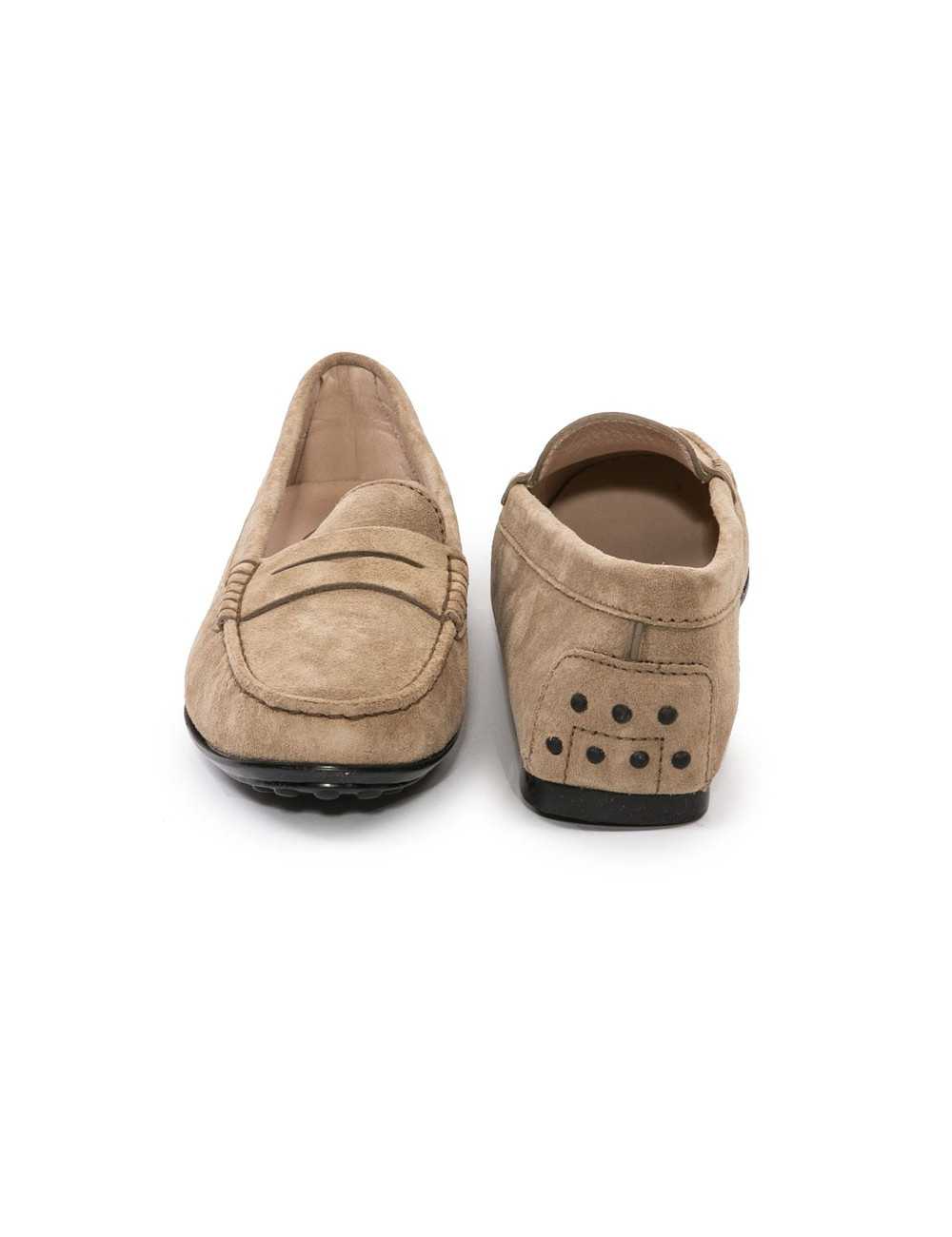 Mocassins T 38 TODS daim marron clair