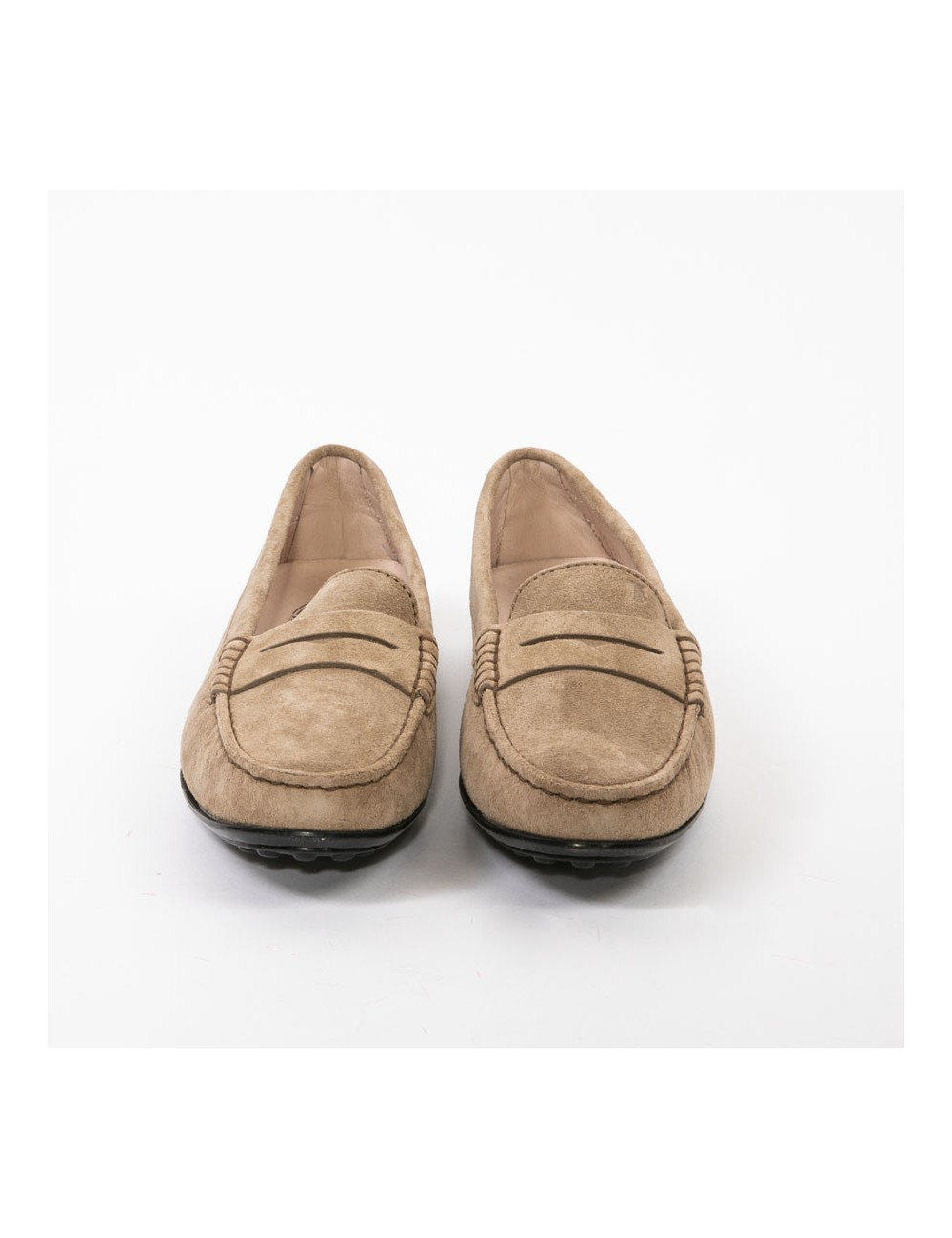 Mocassins T 38 TODS daim marron clair