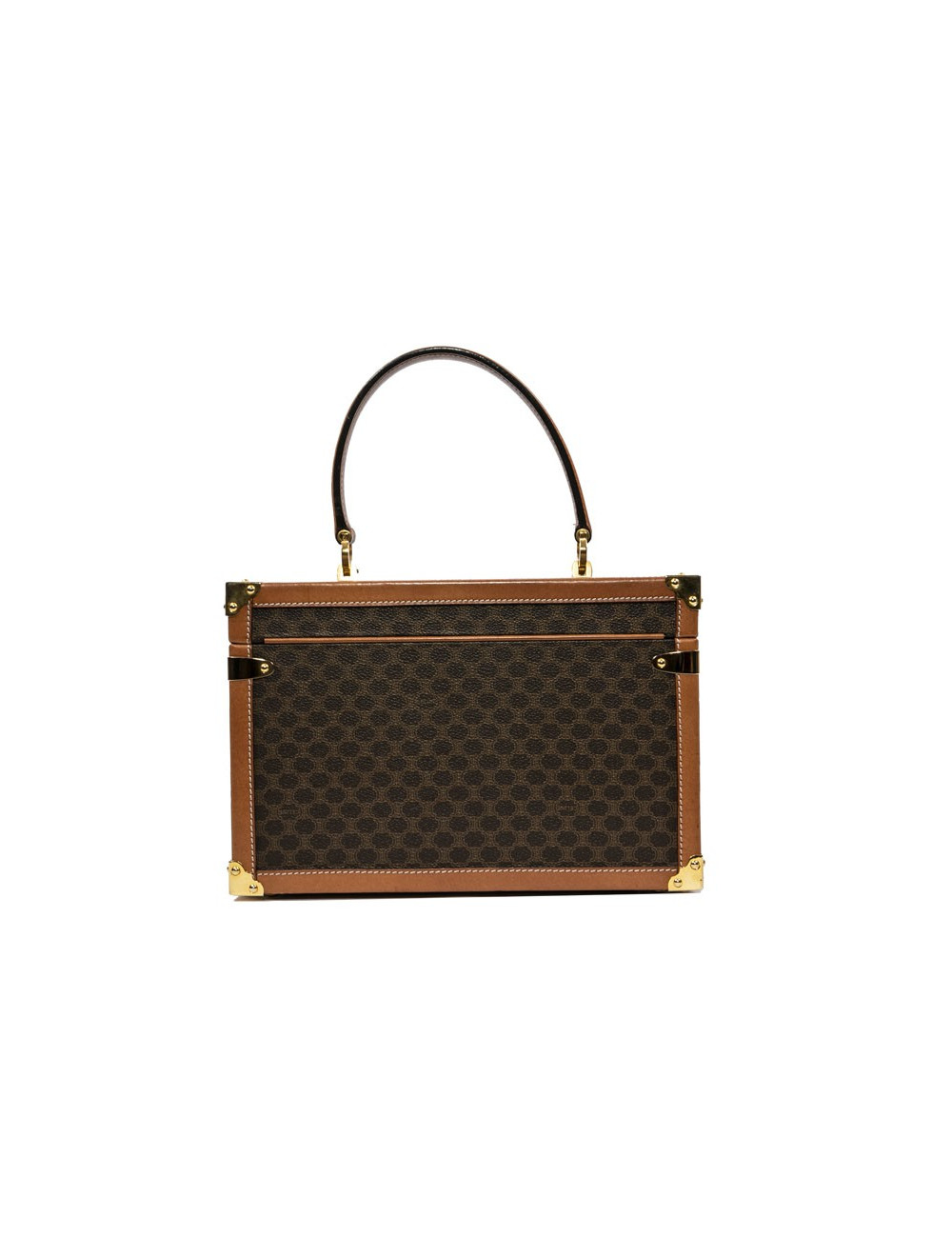 Vanity case CELINE en toile monogram marron