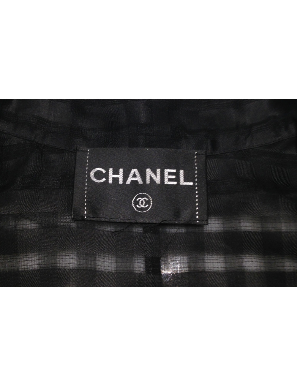 Veste CHANEL transparente T 42