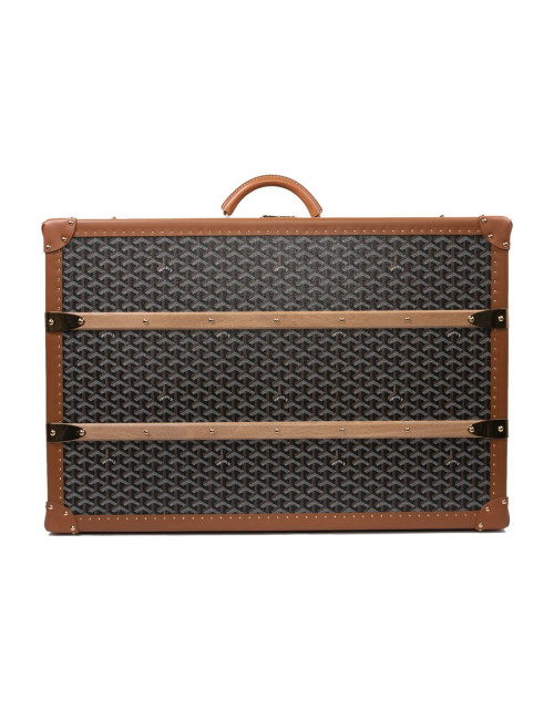 GOYARD Monogram large and rigid travel trunk 