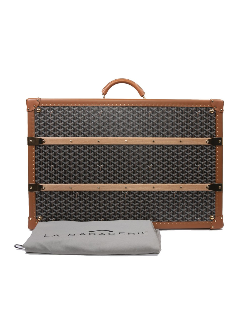 Valise rigide GOYARD toile monogram 