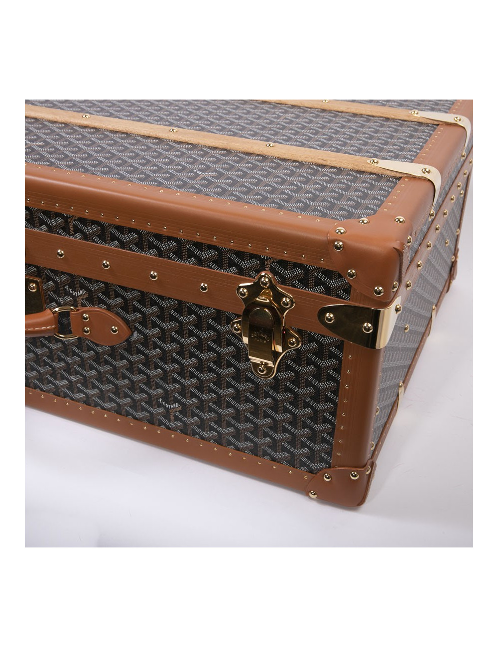 Valise rigide GOYARD toile monogram 