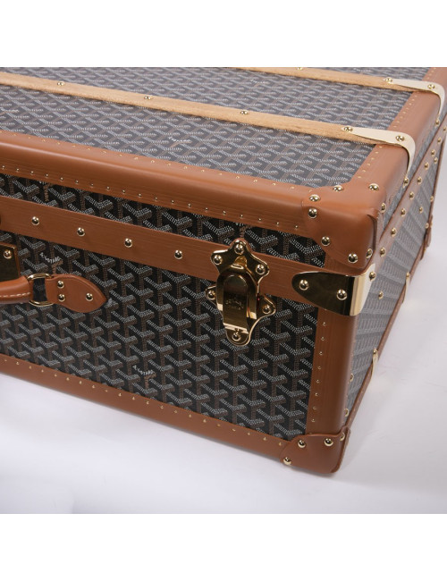 Valise rigide GOYARD toile monogram 
