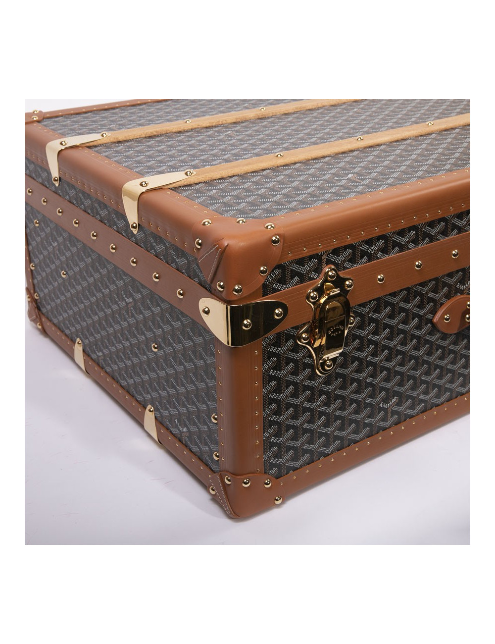 Valise rigide GOYARD toile monogram 