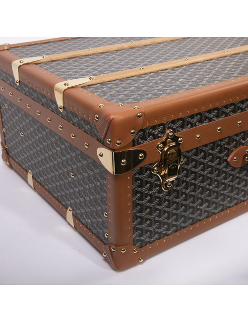 Valise rigide GOYARD toile monogram 