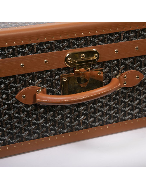 Valise rigide GOYARD toile monogram 
