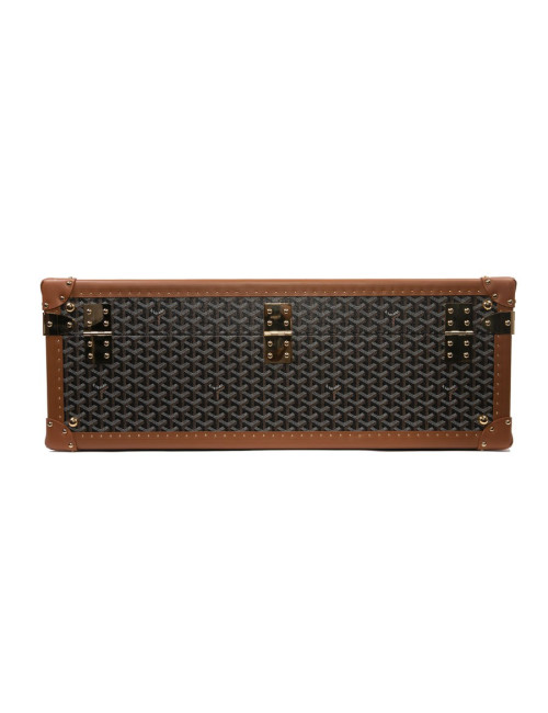 GOYARD Monogram large and rigid travel trunk 