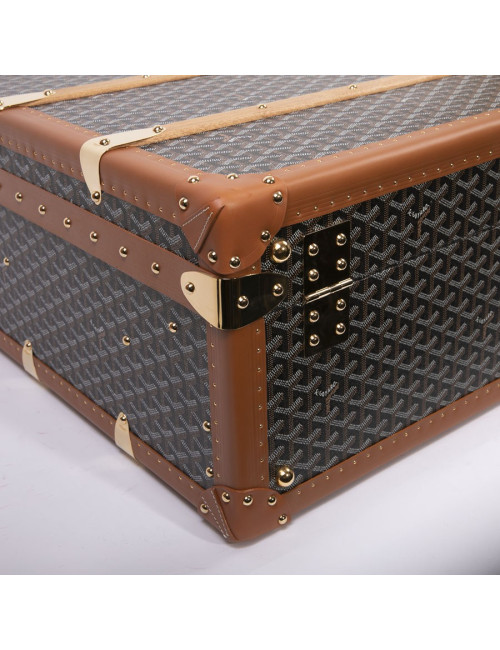 Valise rigide GOYARD toile monogram 