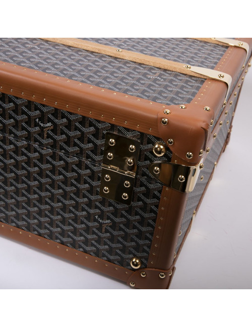 Valise rigide GOYARD toile monogram 
