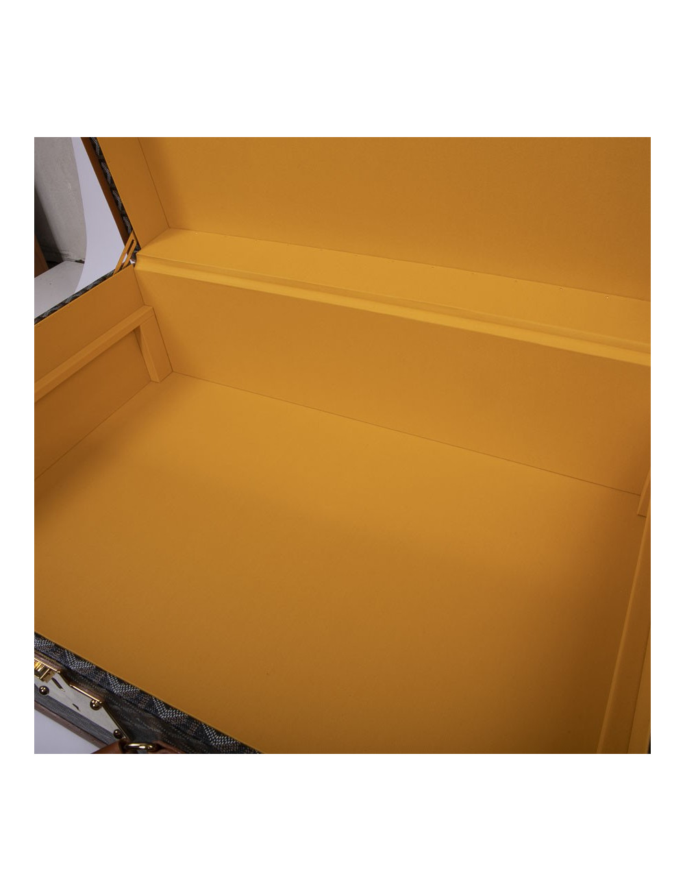 Valise rigide GOYARD toile monogram 