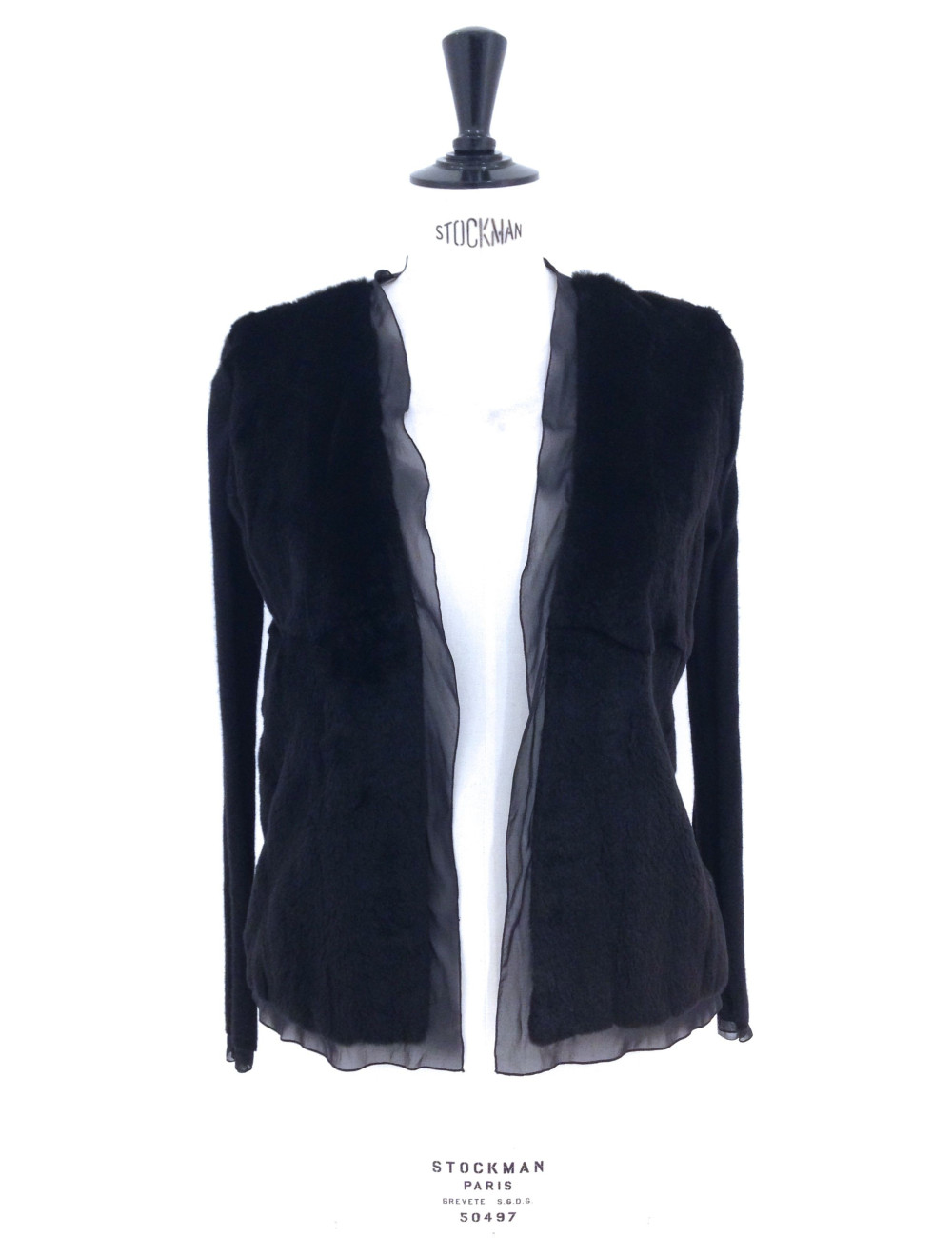 Veste PRADA fourrure T 42