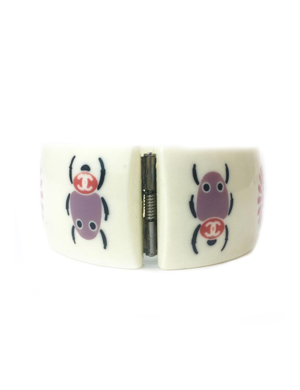 Manchette CHANEL en plexi 