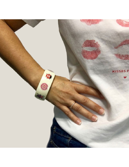 Manchette CHANEL en plexi 