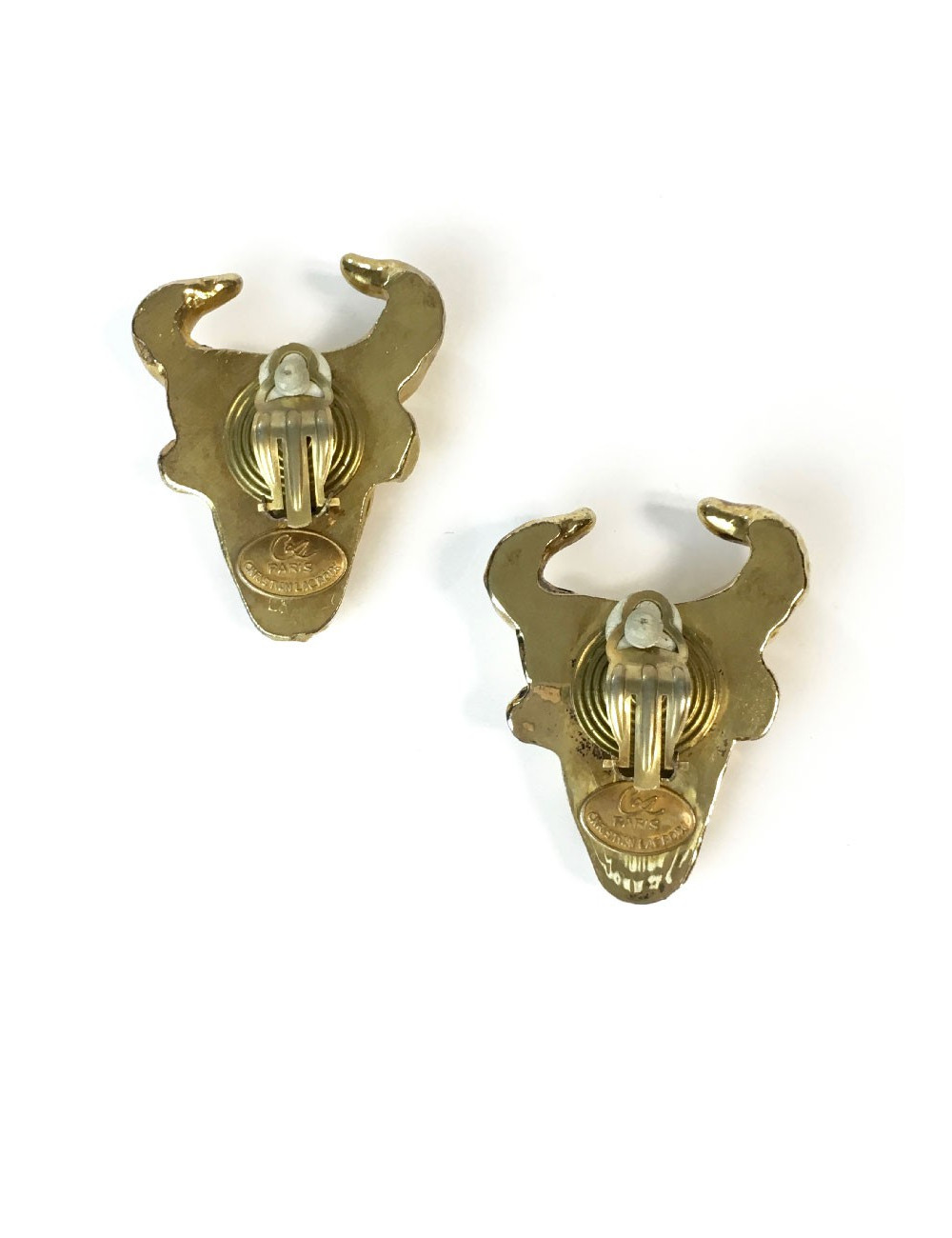 Boucles d'oreille clips CHRISTIAN LACROIX Vintage 