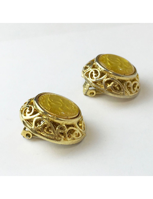 Boucles d'oreille clips CHANEL
