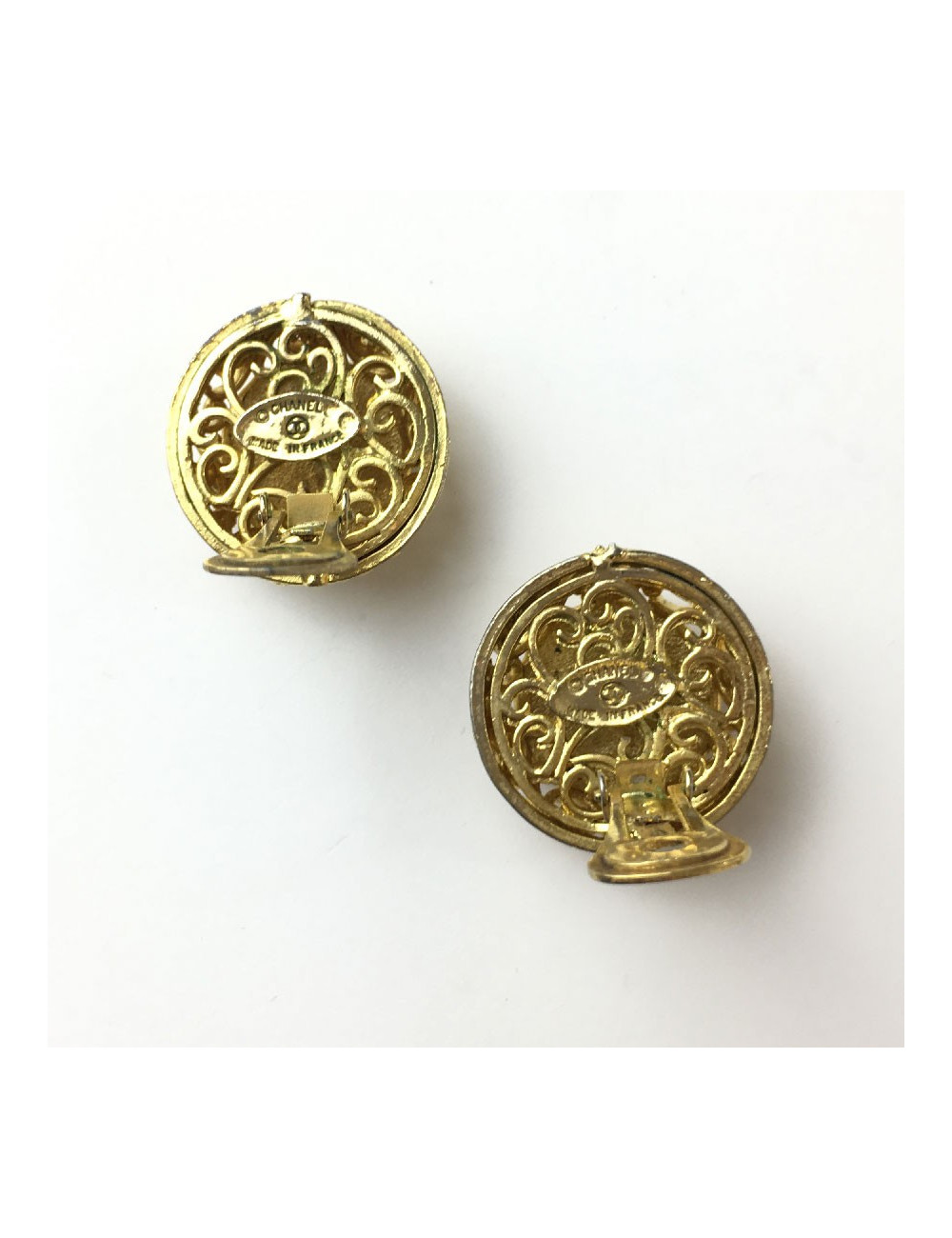 Boucles d'oreille clips CHANEL