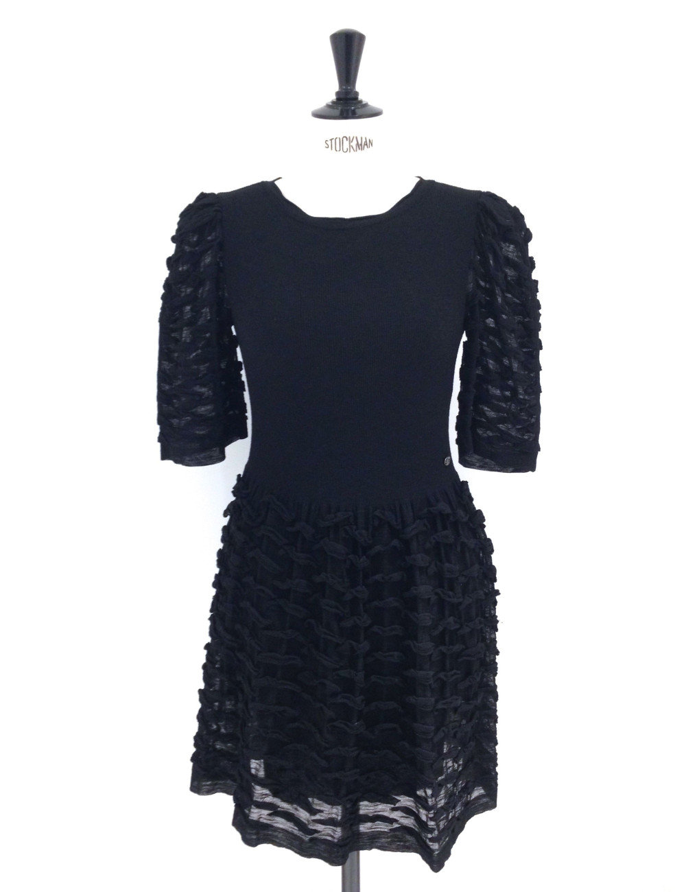 Robe CHANEL noire T 42
