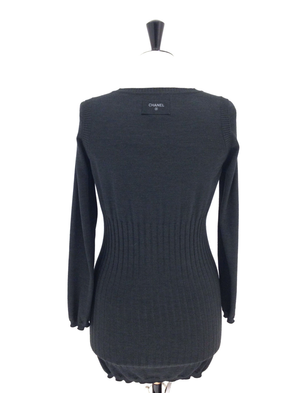 Robe CHANEL noire T 44