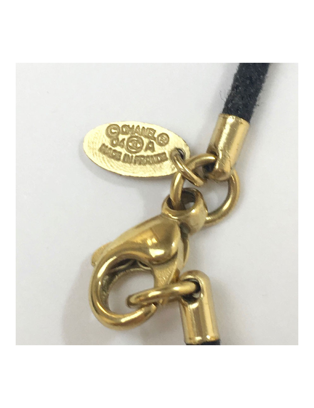 CHANEL link necklace and charms