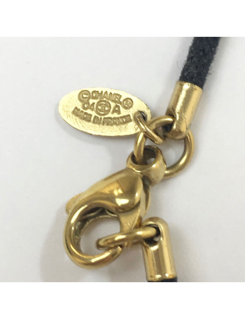 CHANEL link necklace and charms