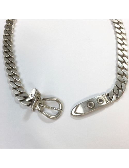 Collier HERMES argent 