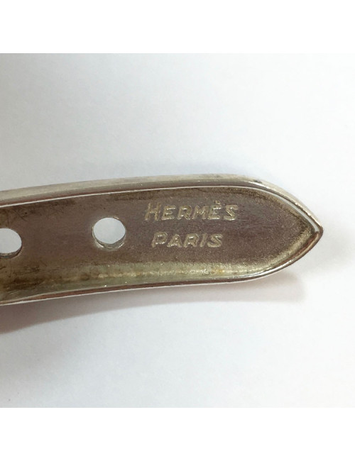 Collier HERMES  maille en argent 