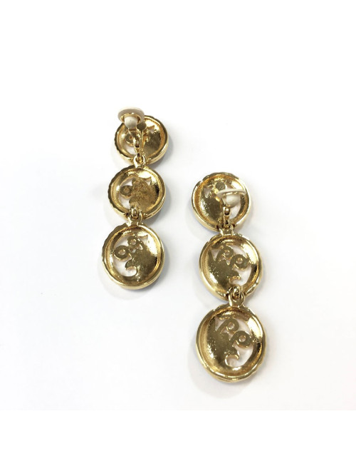 Boucles d'oreille clips pendantes Sans marque