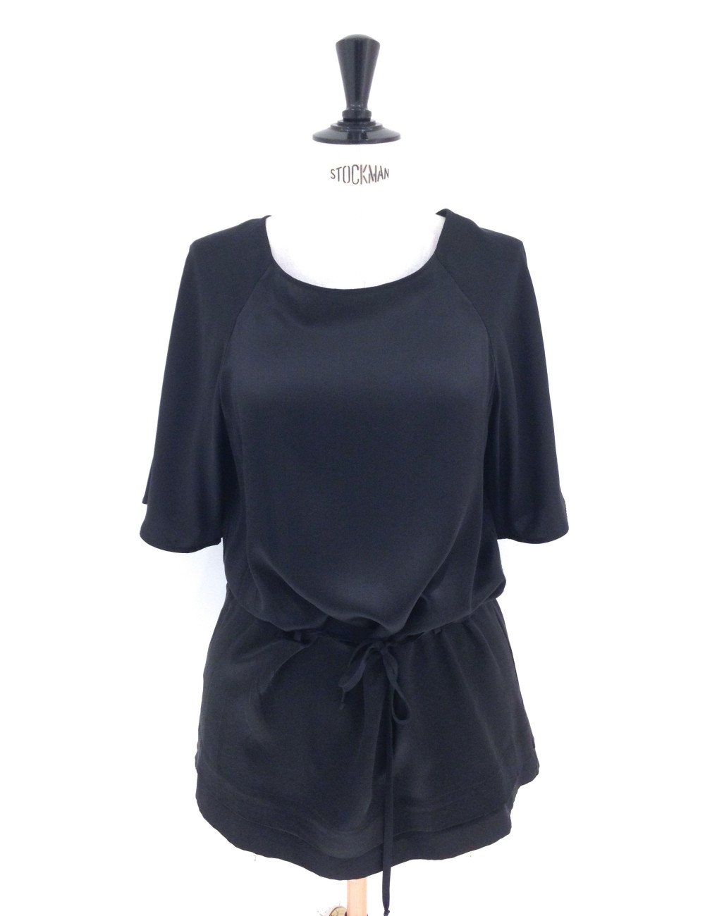 Top CHANEL en soie T 40