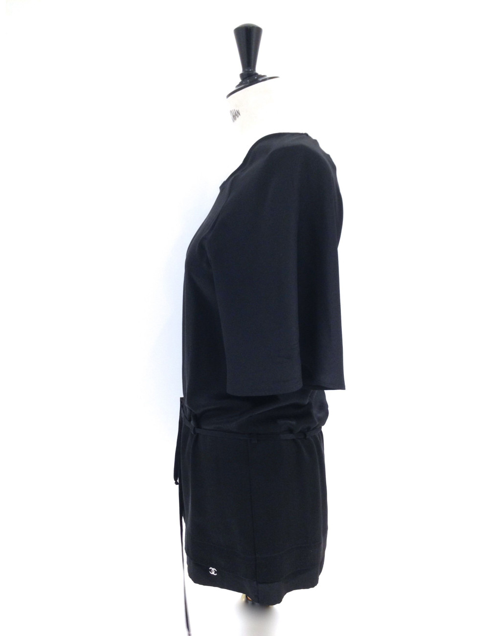 Top CHANEL en soie T 40