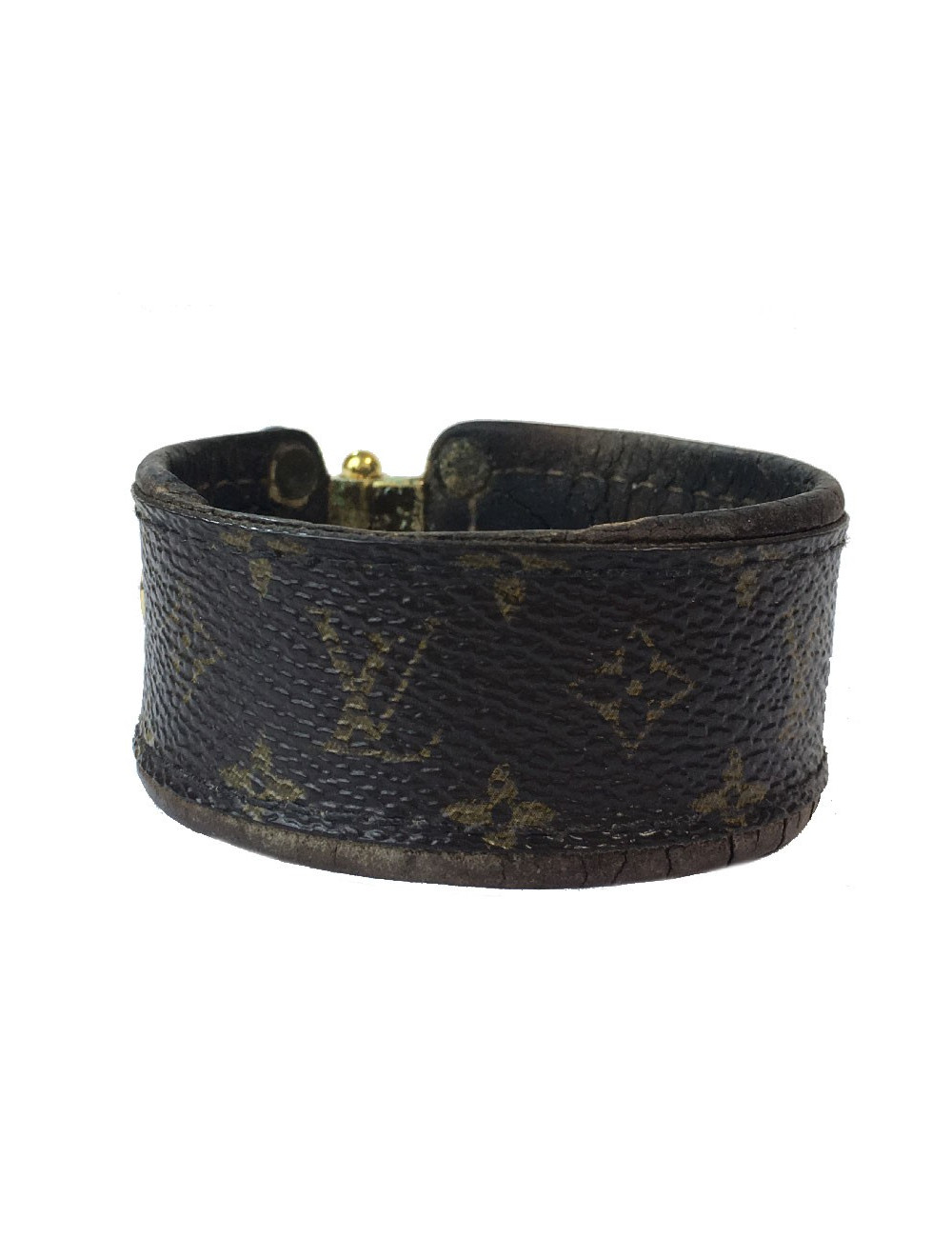 Bracelet LOUIS VUITTON toile monogram marron