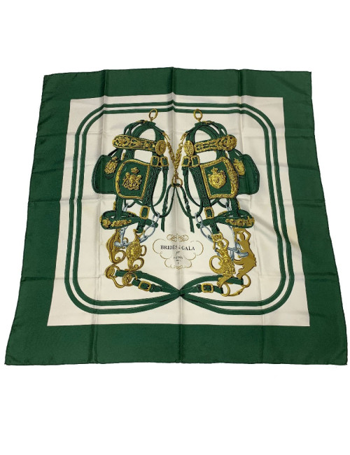 Carré 90 x 90 HERMES soie 100%